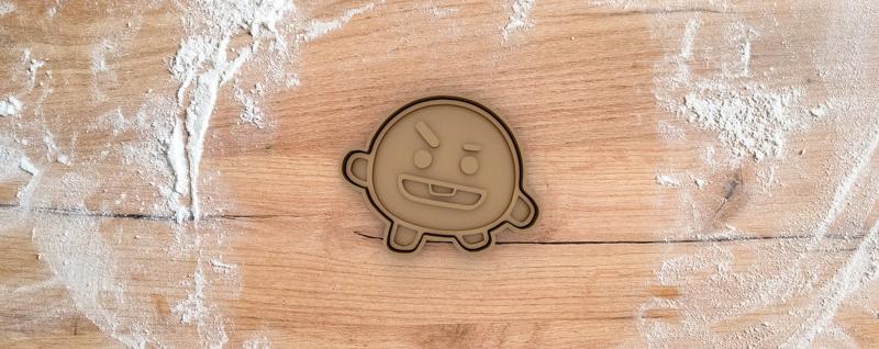 Shooky cookie cutter from BTS
