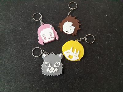 keychain / keychain , kimetsu no yaiba