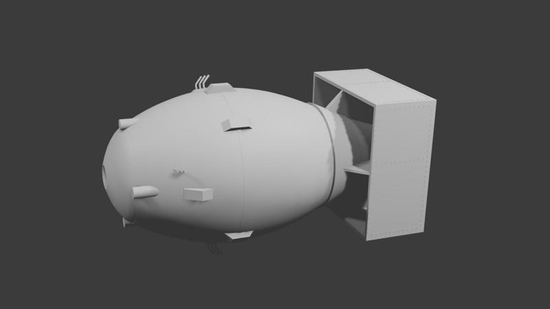 Fat Man, Nuclear Fission Bomb  🎊🎊1,000 Download Special 🎊🎊