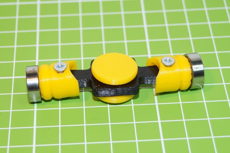 Hand spinner Two pistons