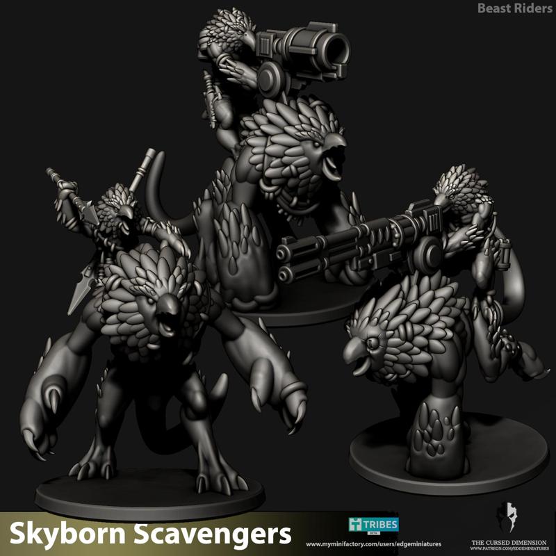 Beast Riders - Skyborn Scavengers - 28mm