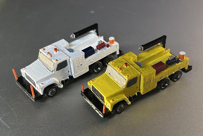 MOW High Rail Railroad truck N Scale