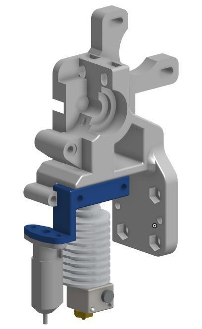 BLTouch Bracket for Charlstruder with E3D v5