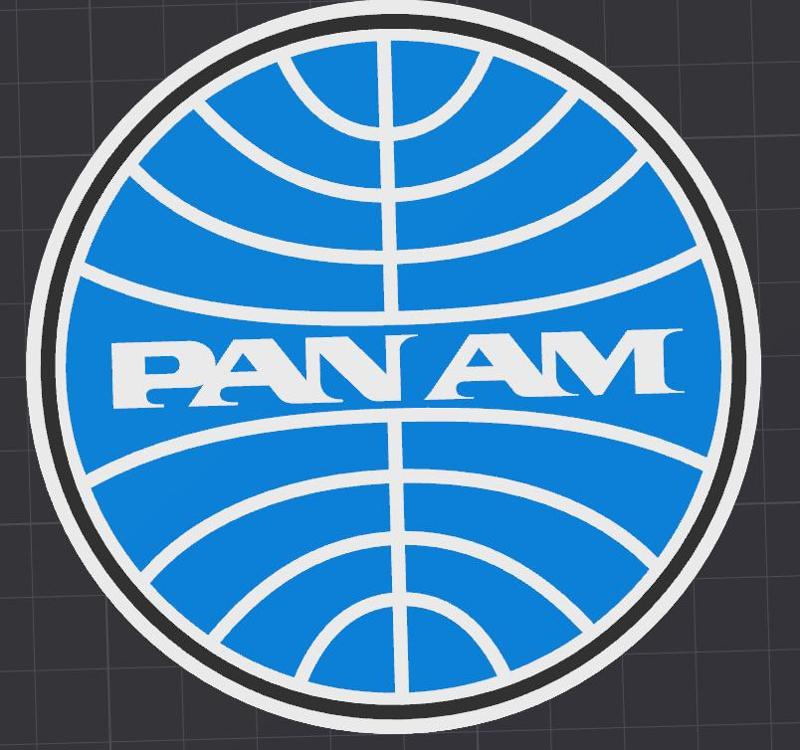 PAN AM sign