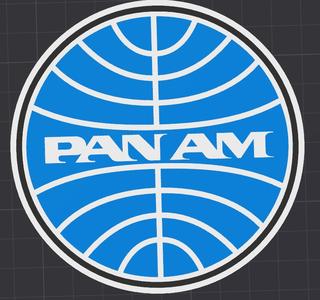 PAN AM sign
