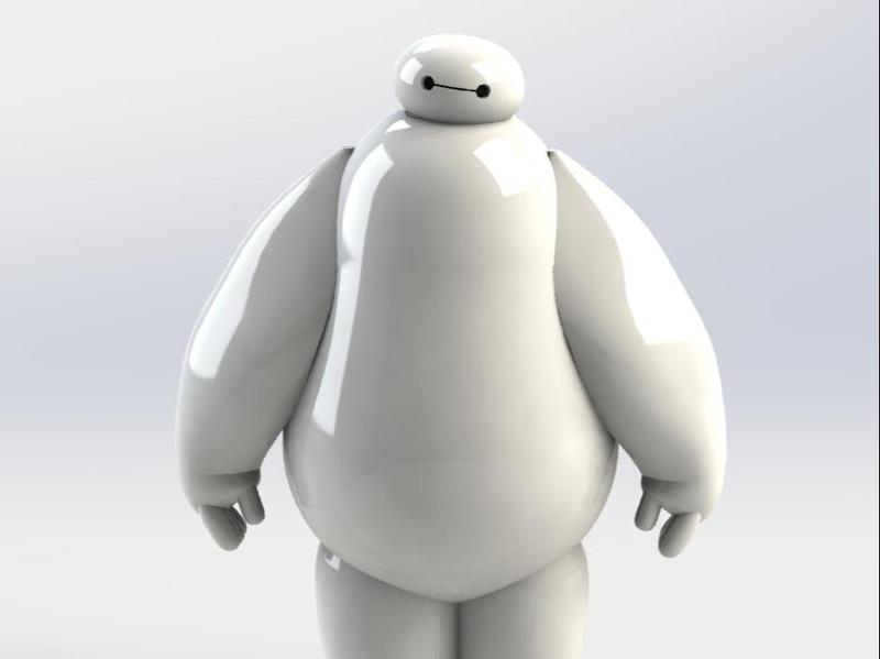Baymax (Big Hero 6) (Cute Decoration)