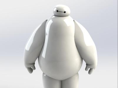 Baymax (Big Hero 6) (Cute Decoration)