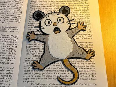 Opossum Bookmark