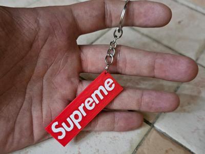 Supreme Box Logo Keychain