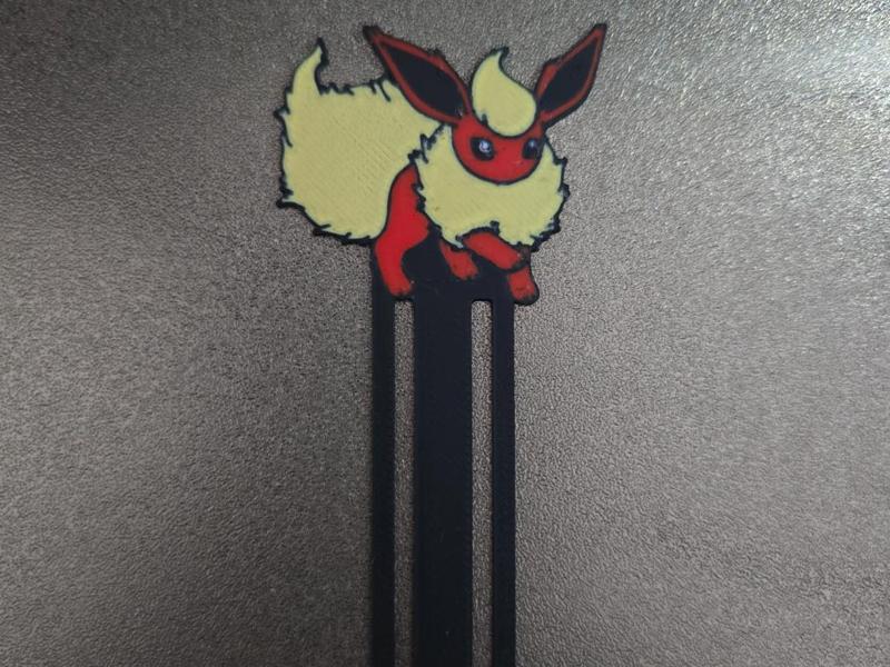 Pokemon Flareon Baby Bookmark