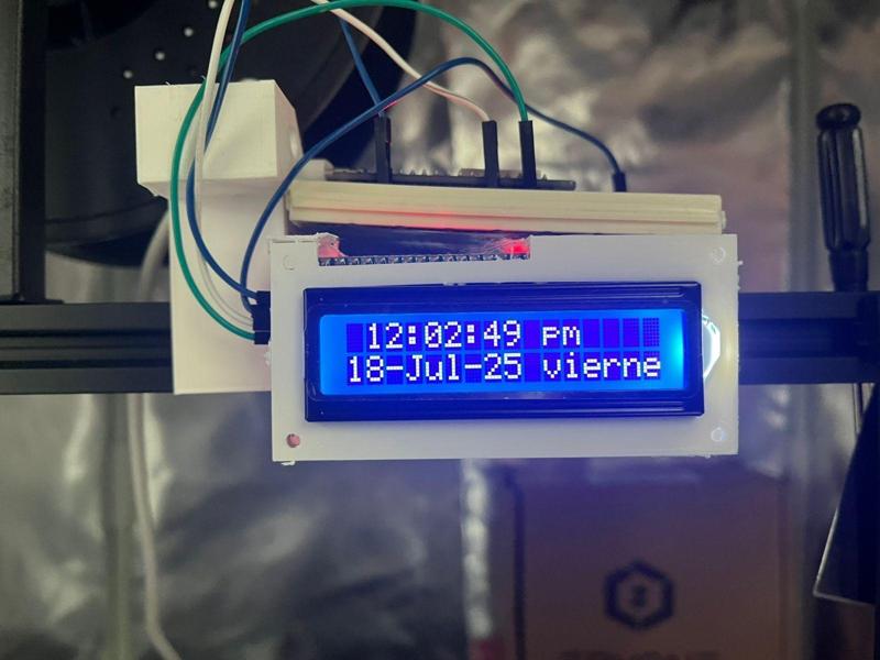 LCD 16x2 case for ender 3 v2