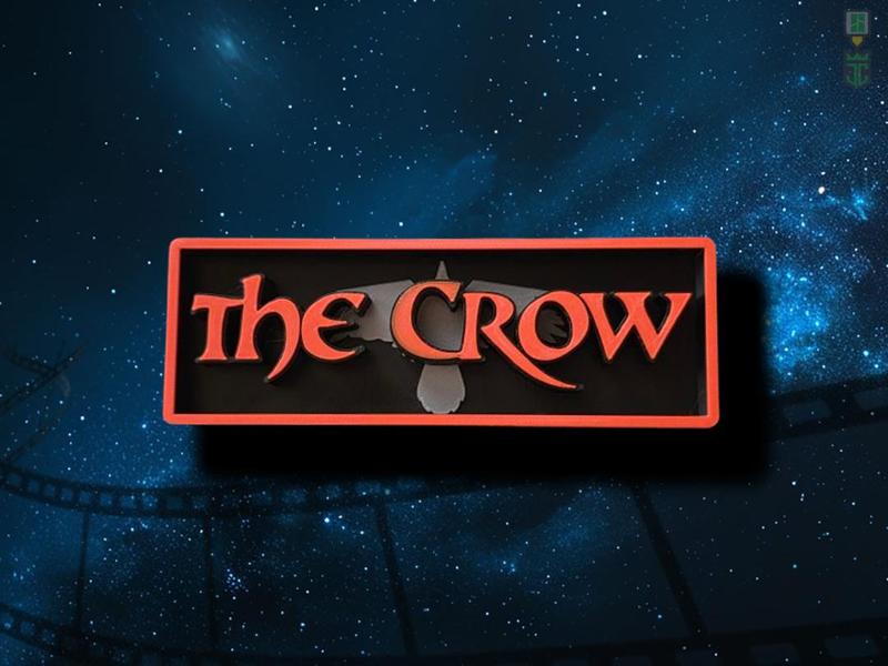 The Crow Cinema Film Room Sign Box