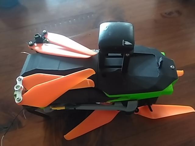 Pop-up GPS mount for mavic clone