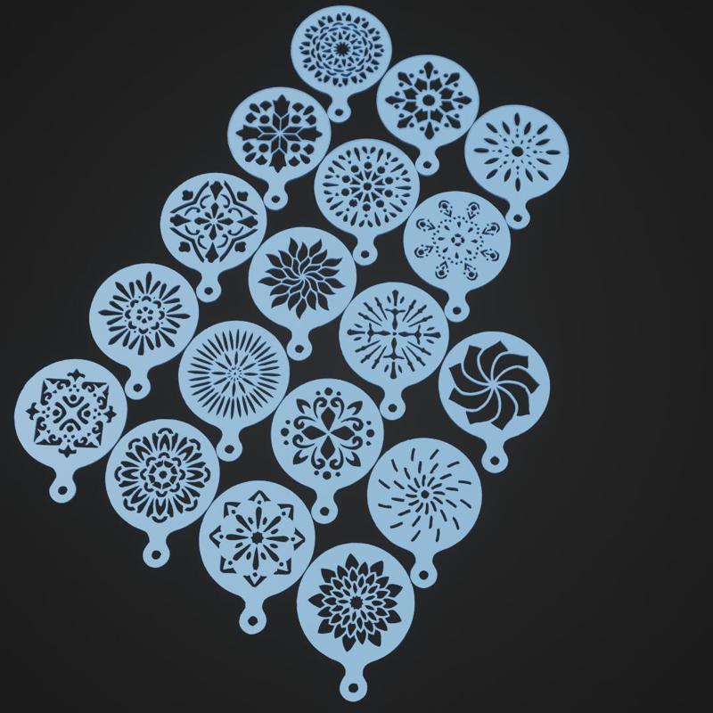 keleidoscope stencil patterns