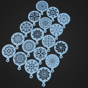 keleidoscope stencil patterns