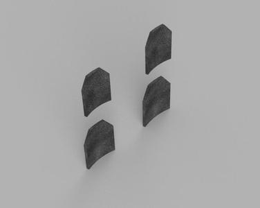 Single curve SAPI plates - S, M, L, XL