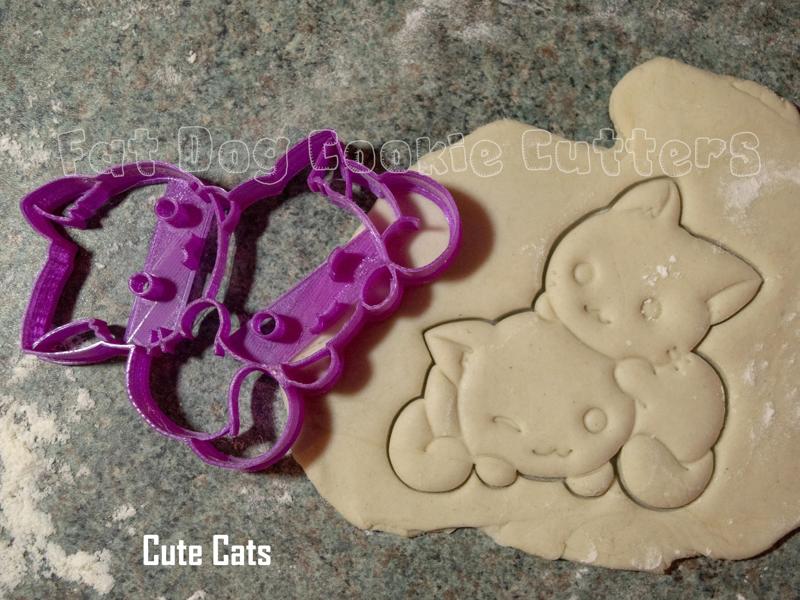 Cute Cats Cookie Cutter