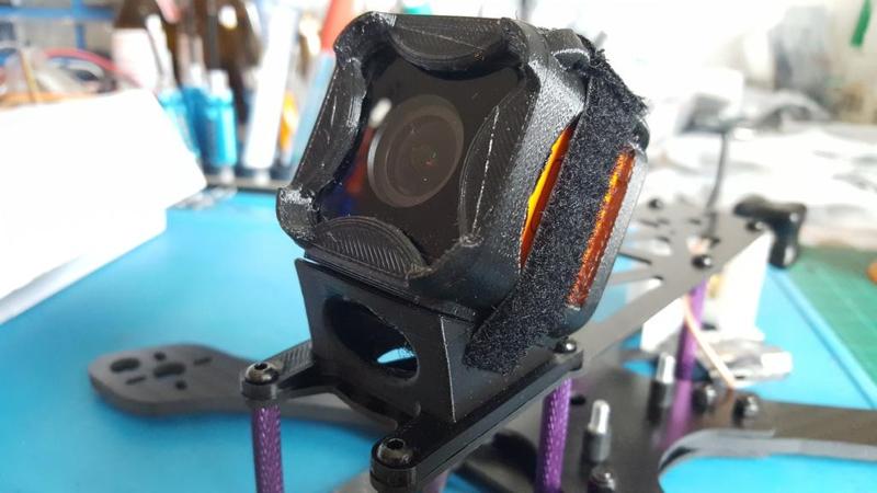 Martian II mount for Runcam 3 / Gopro 30 degree