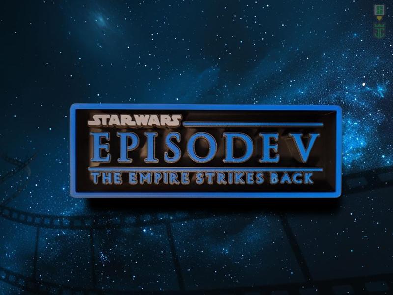 Star Wars Ep 5 Empire Strikes Back Cinema Sign Box