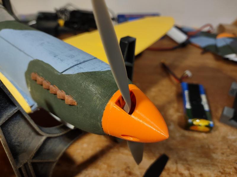 Fan Spinner for 600mm Spitfire Mk9