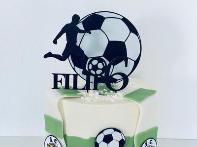 Soccer Ball Cake Topper