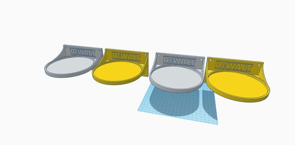 DeWalt random orbital sander storage shelf DCW210