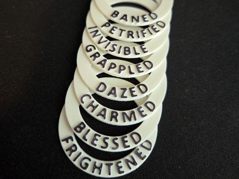 D&D Condition Rings