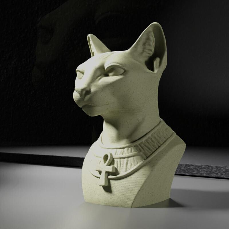Egyptian cat figurine