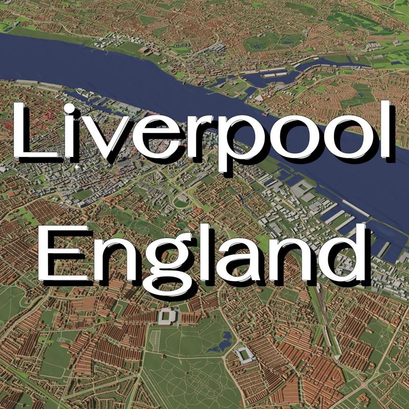 Liverpool England - city and urban