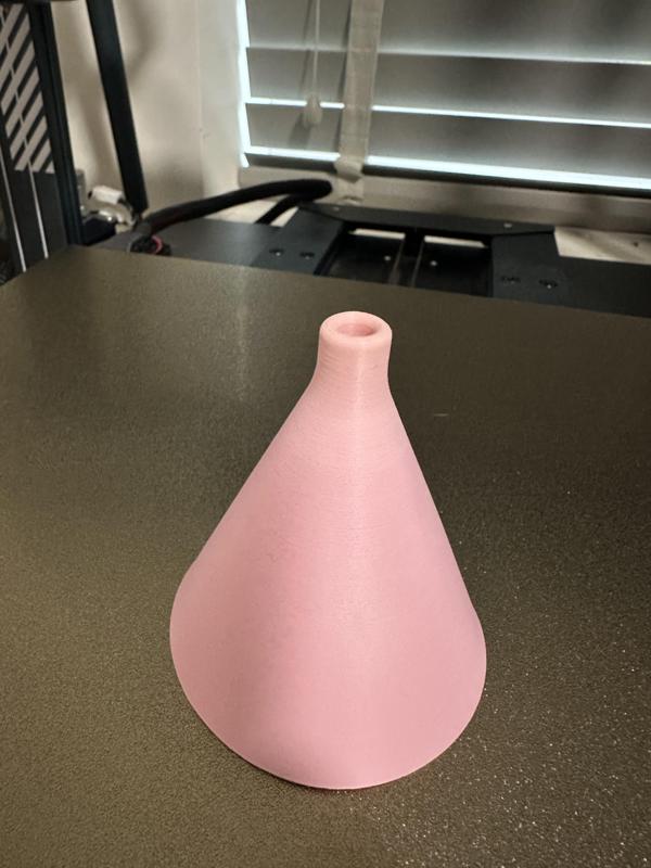 Kitchen funnel, print with no supports, baking funnel