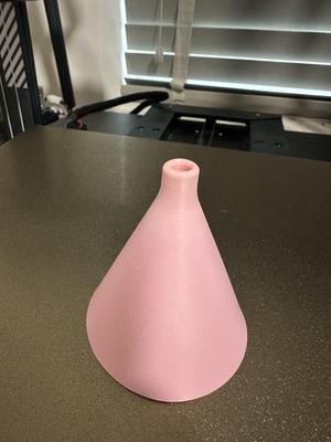 Kitchen funnel, print with no supports, baking funnel