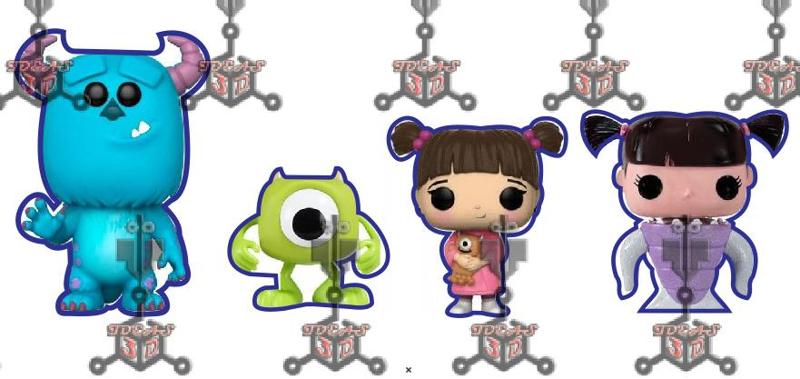 monsters inc funko cookie cutters