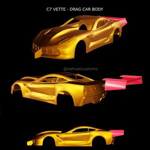 C7 VETTE - DRAG CAR BODY