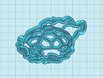 Pokemon: Terapagos Cookie Cutters