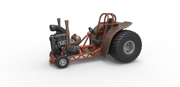 Diecast Mini Rod pulling tractor 2 Scale 1 to 25
