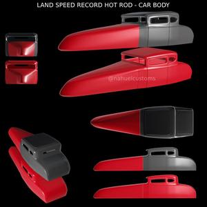 LAND SPEED RECORD HOT ROD - CAR BODY