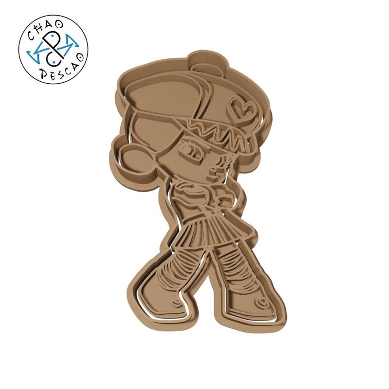 Crumbelina Dicaramello - Wreck It Ralph (no 4) - Cookie Cutter - Fondant - Polymer Clay