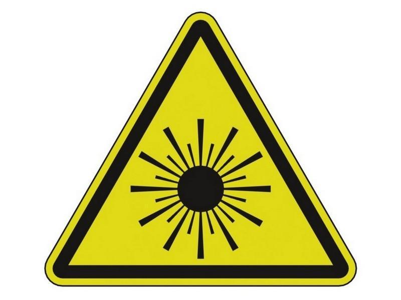 Sign "Laser Radiation"