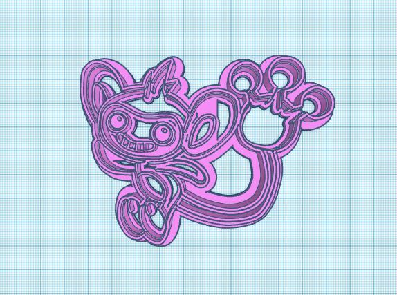 Pokemon: Aipom Cookie Cutter