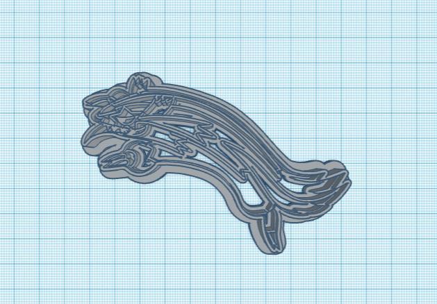 Pokemon: Galarian Linoone Cookie Cutter