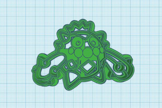 Pokemon: Cacnea Cookie Cutter
