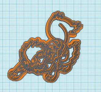 Pokemon: Arcanine Cookie Cutter