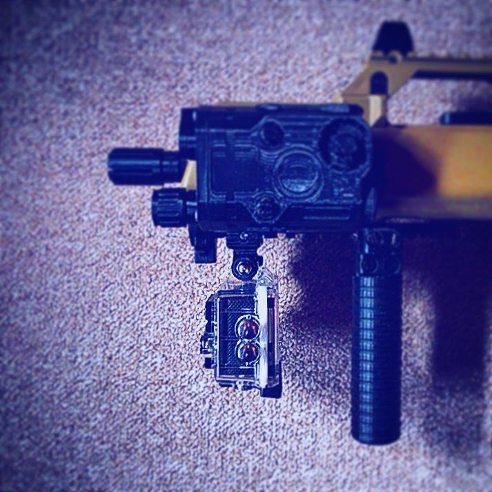 picatinny rail mount for GoPro