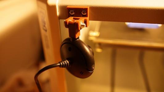 Trust SpotLight Webcam mount for German Reprap NEO