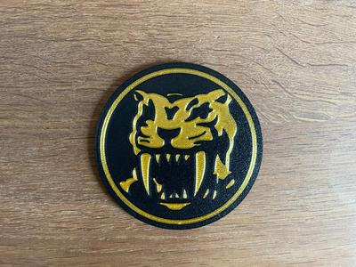 Yellow Ranger Coaster / Drink / Power Ranger
