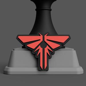 The Last of Us Front Plate – Trophy Stand