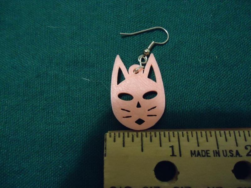 Kitty Face Earrings