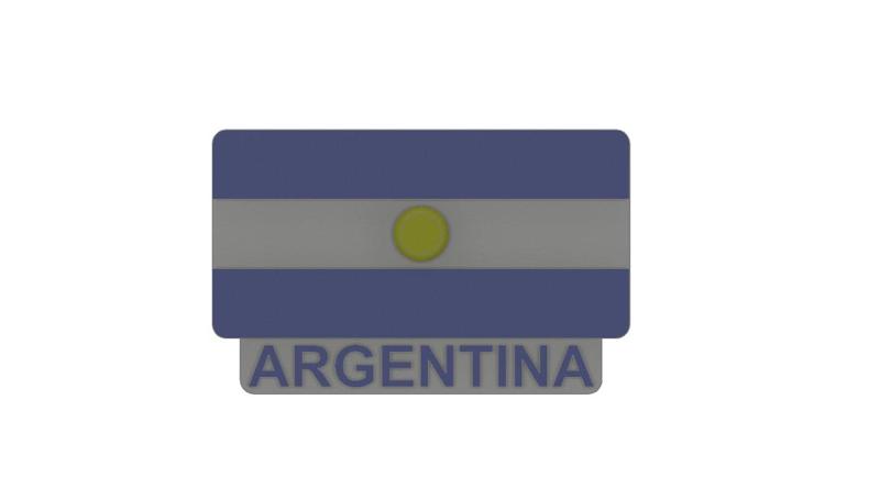 ARGENTINA PIN COCKADE