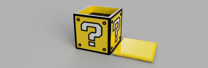 Nintendo Switch Mario Cartridge Holder v2 - 12 Game Version