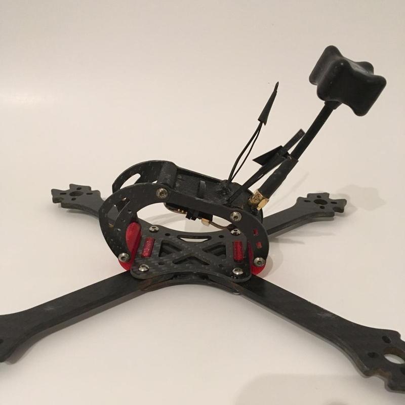 RC Reveicer and Antenna Mount - Flynoceros